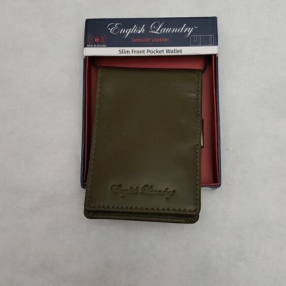 English Laundry Money Clip Pocket Wallet New - Picture 1 of 6